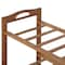 Basicwise Bamboo Storage Shoe Rack, Free Standing Shoe Organizer Storage Rack, 3 Tier QI004330.3 - alternate 7